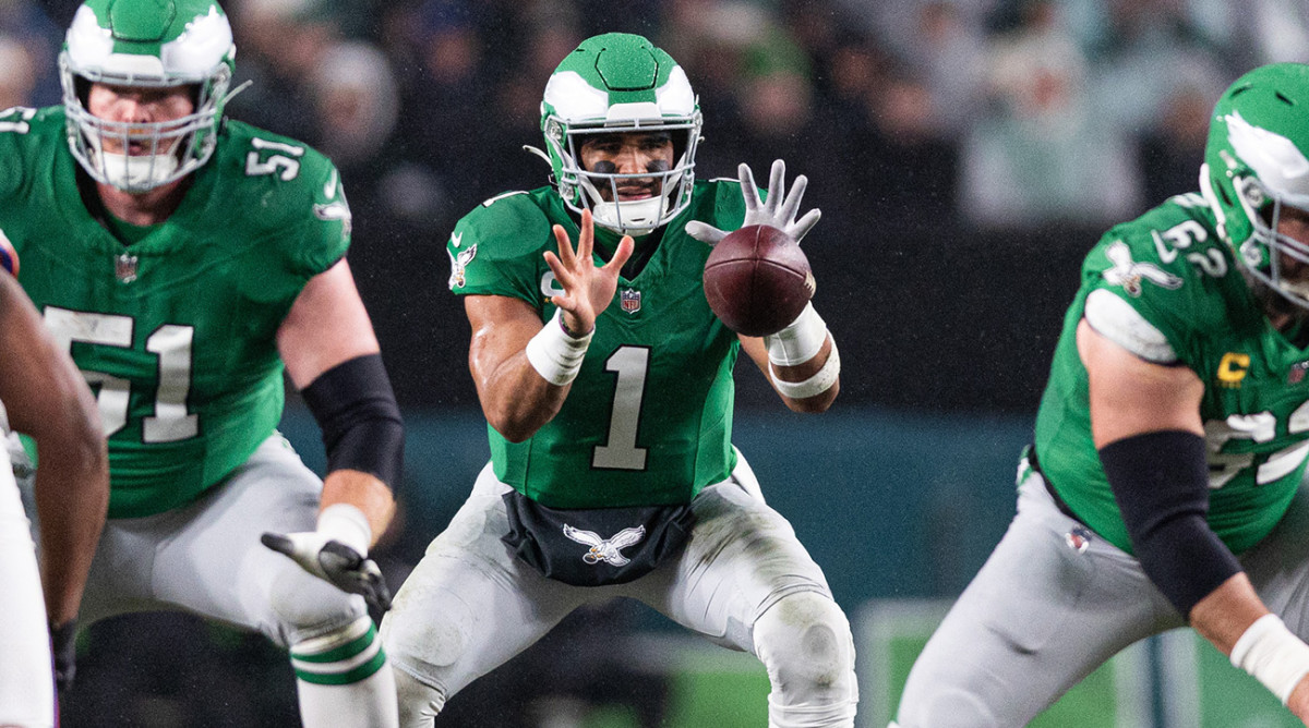 Philadelphia Eagles quarterback Jalen Hurts