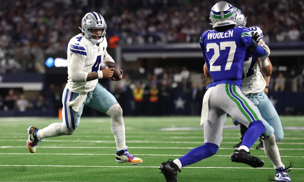 Cowboys quarterback Dak Prescott continued his white-hot form against the Seattle Seahawks.