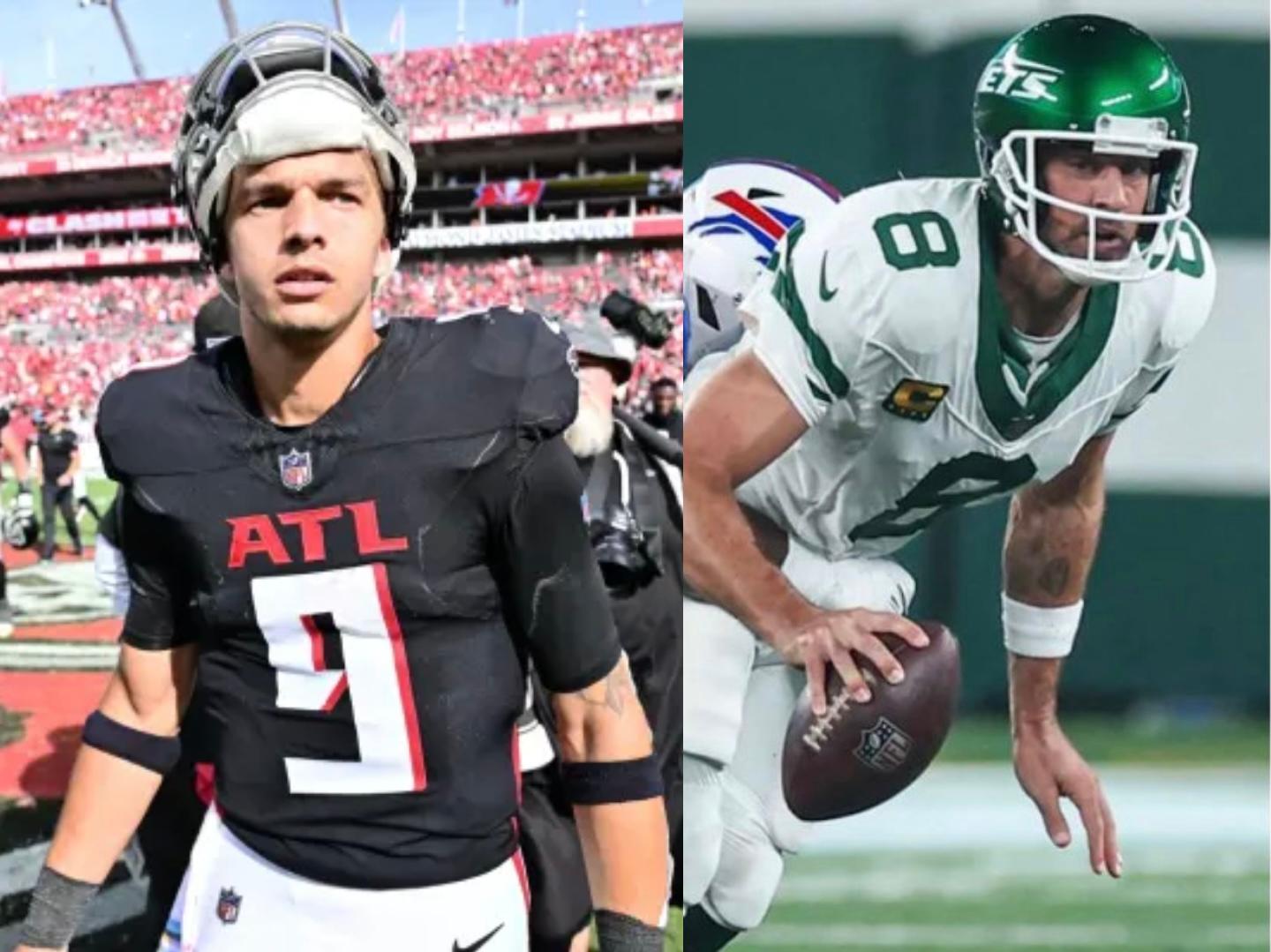 Both Atlanta Falcons quarterback Desmond Ridder and Aaron Rodgers of the New York Jets entered this season with playoff aspirations.