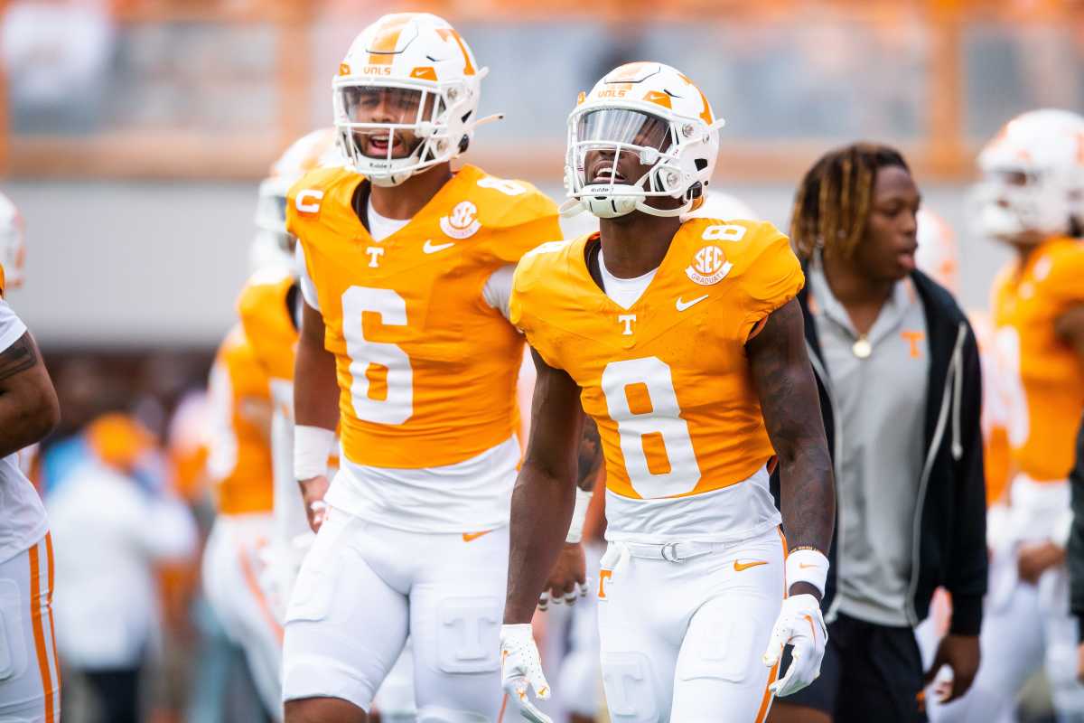 Former Tennessee Volunteers DB Brandon Turnage during the win over Texas A&M. (Photo by Brianna Paciorka of the News Sentinel)