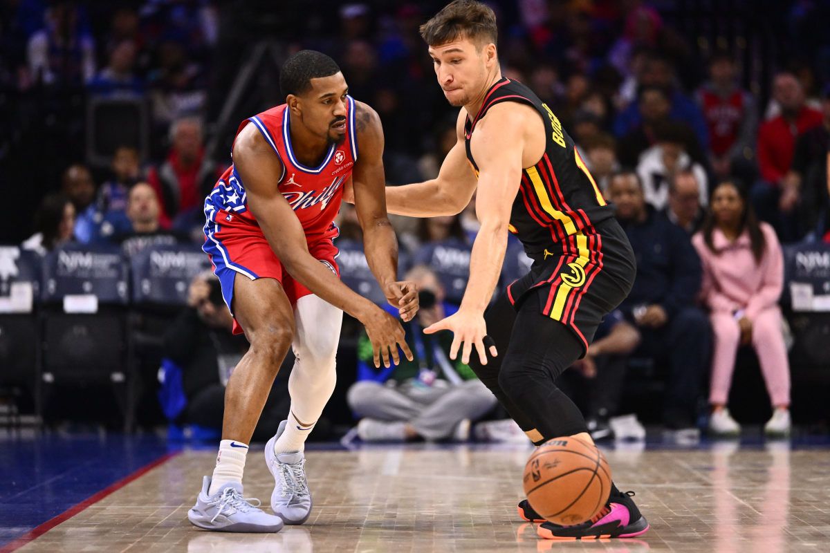 Bogdan Bogdanovic vs the 76ers