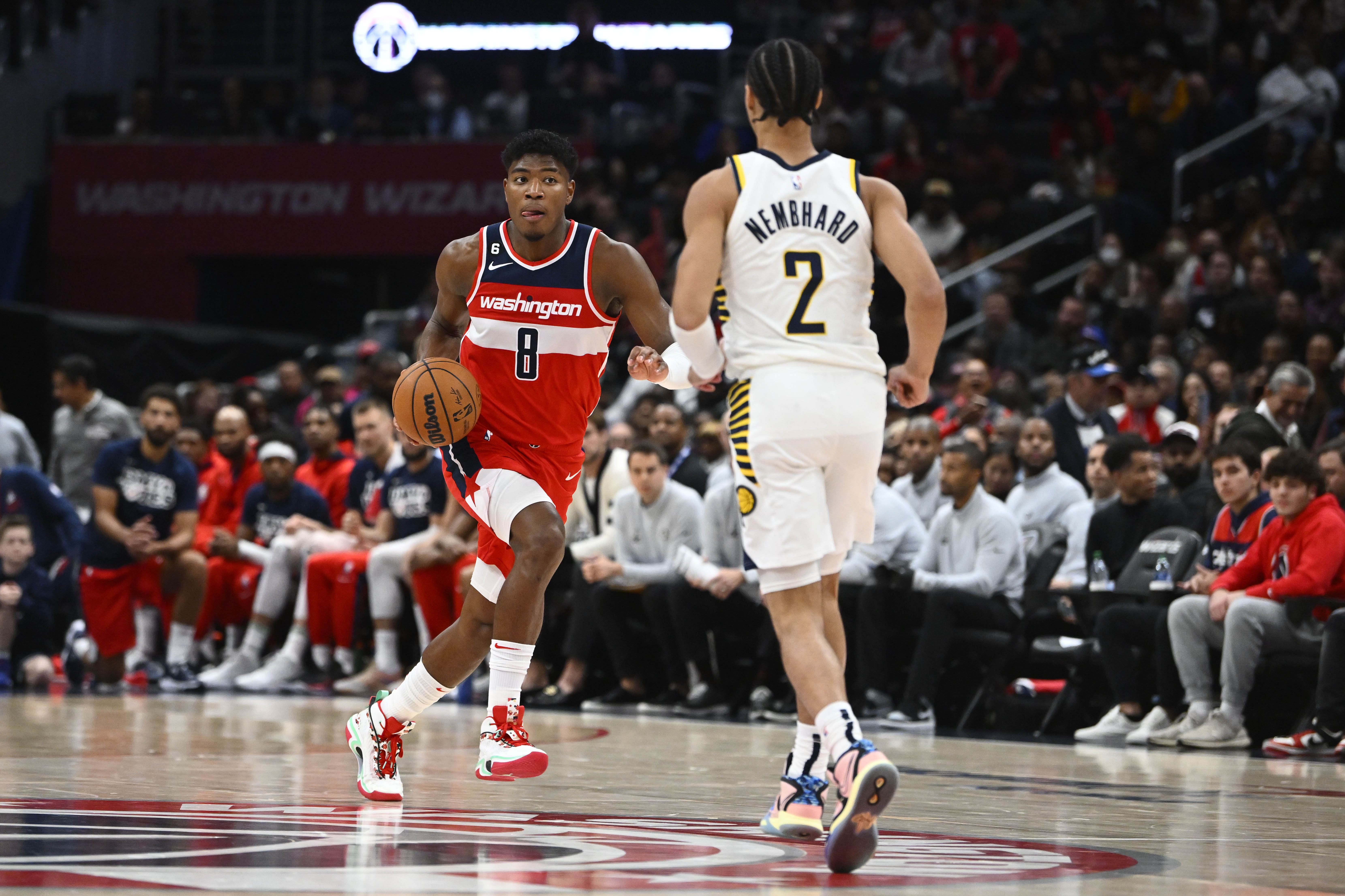 Former Zags Rui Hachimura and Andrew Nembhard.