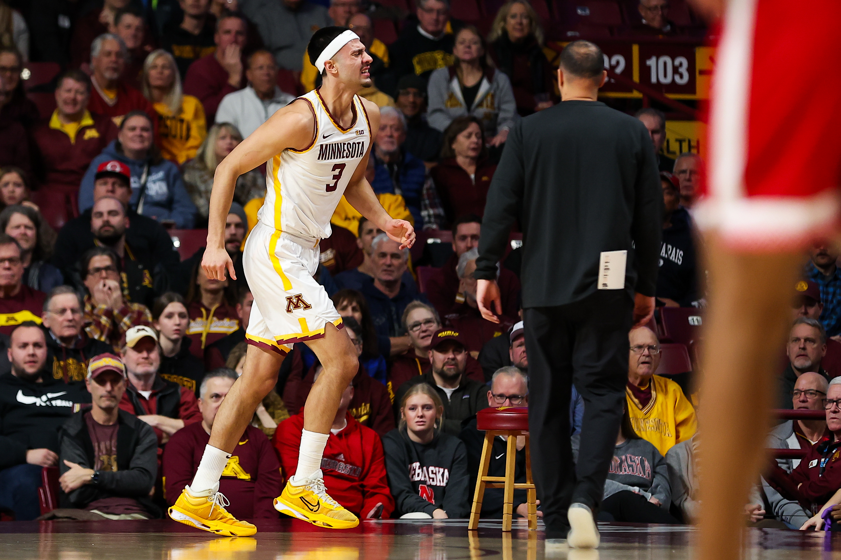 Men's basketball Gophers leading scorer Dawson Garcia out with ankle
