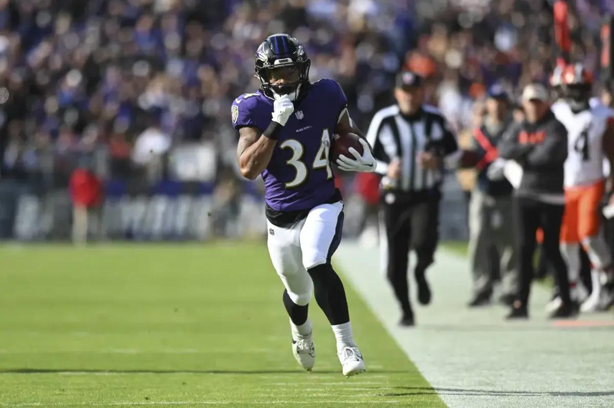 Keaton Mitchell and the Ravens' rushing attack could prove the difference against the Rams.
