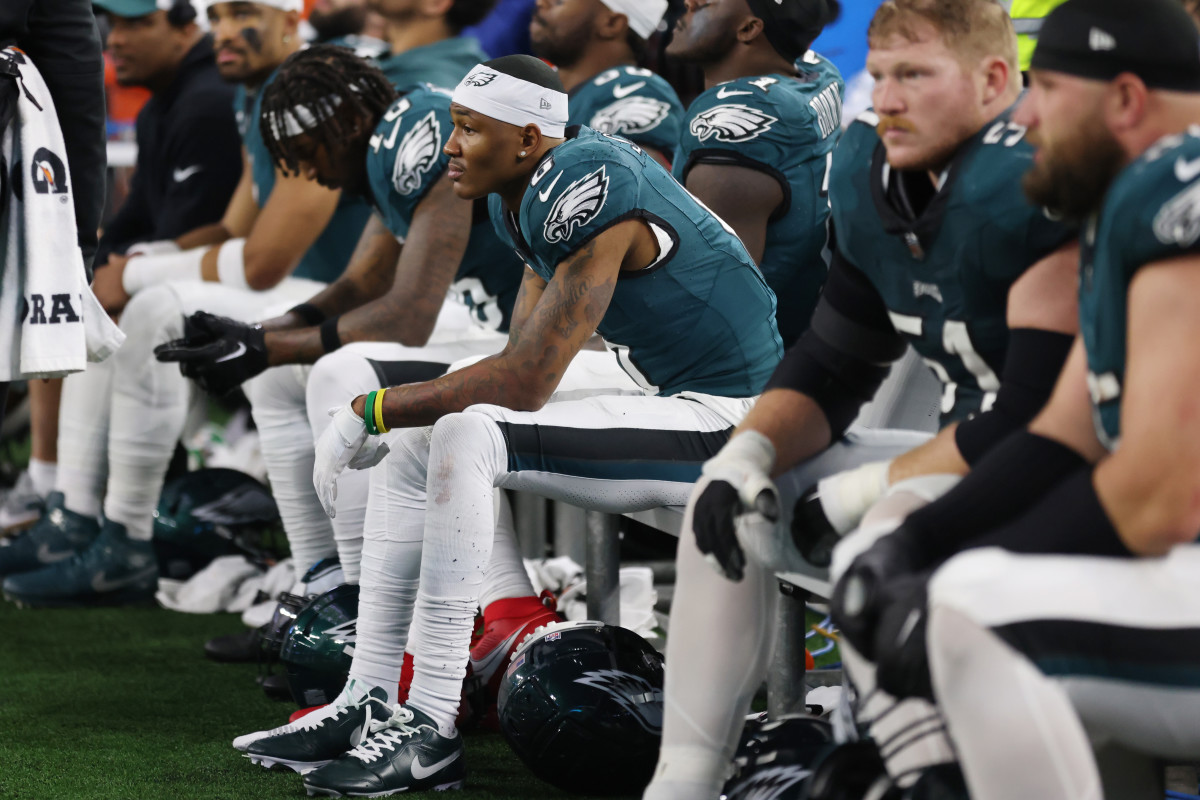 DeVonta Smith ponders the Philadelphia Eagles second blowout loss in a row