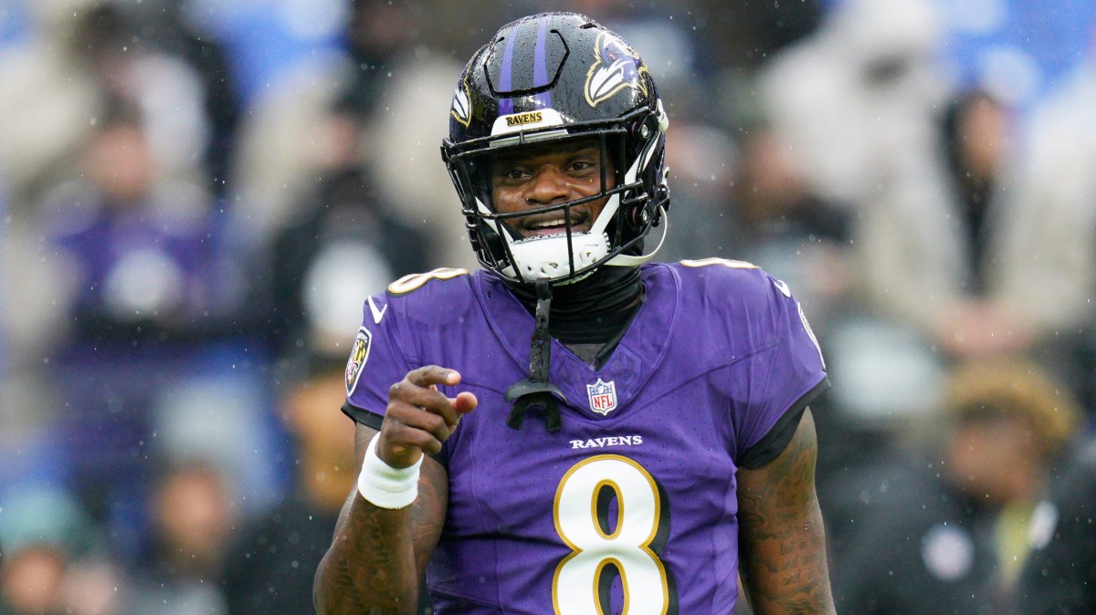 Ravens quarterback Lamar Jackson