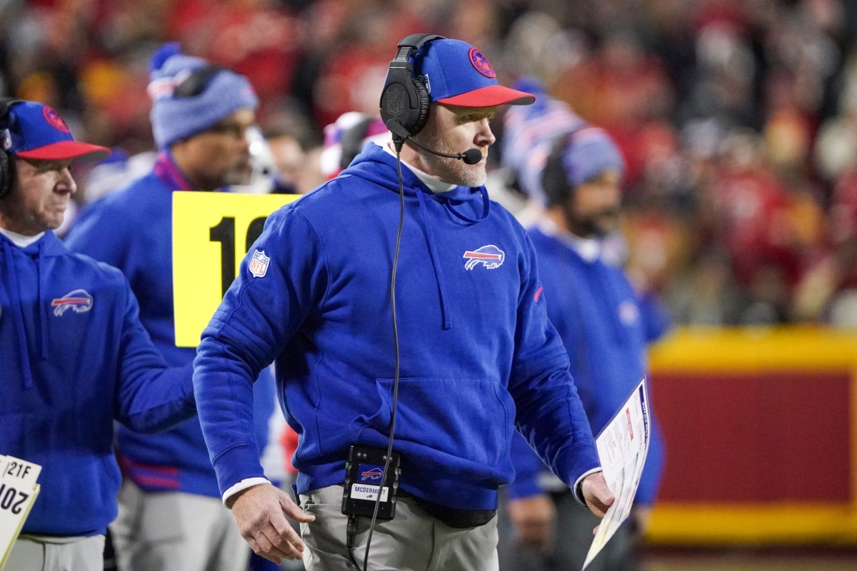 Bills coach Sean McDermott apologized for his comments using a 9/11 metaphor to motivate his team during a 2019 training camp practice.