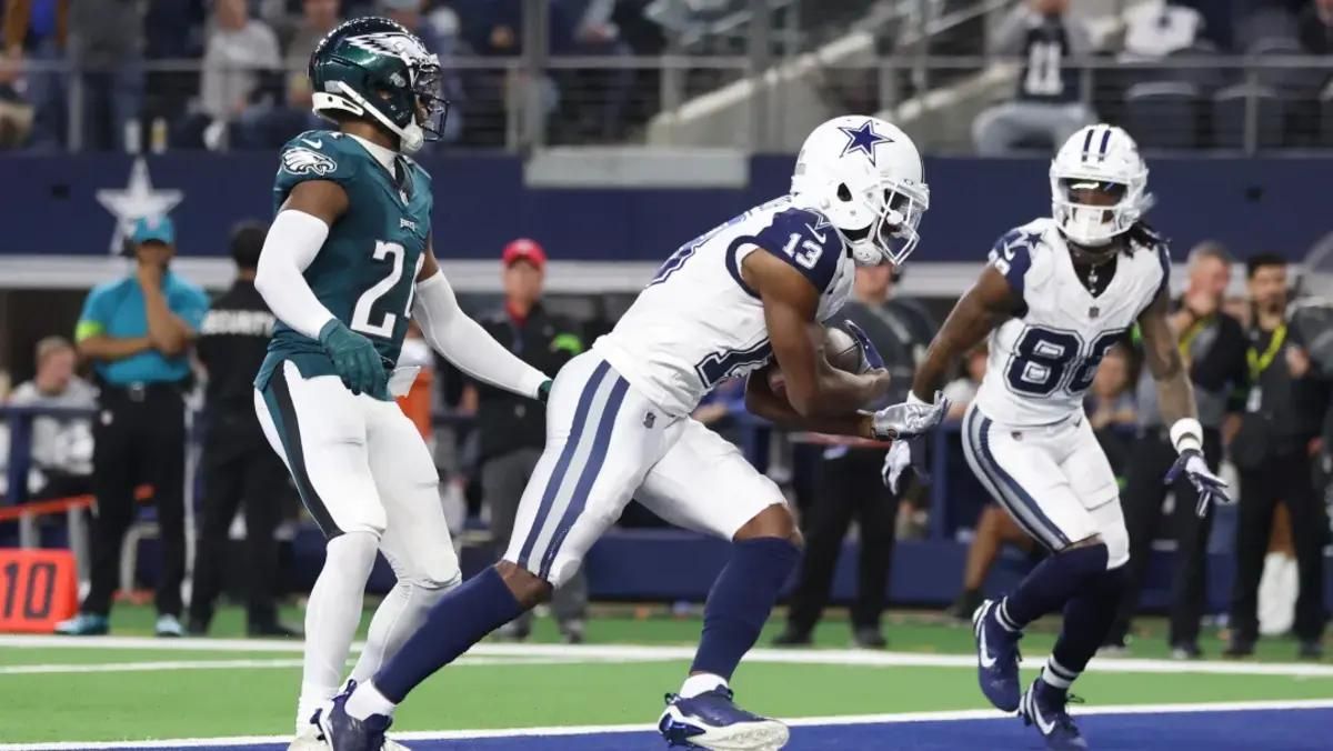 Cowboys receiver Michael Gallup has quietly been going about his work and was rewarded against the Eagles.