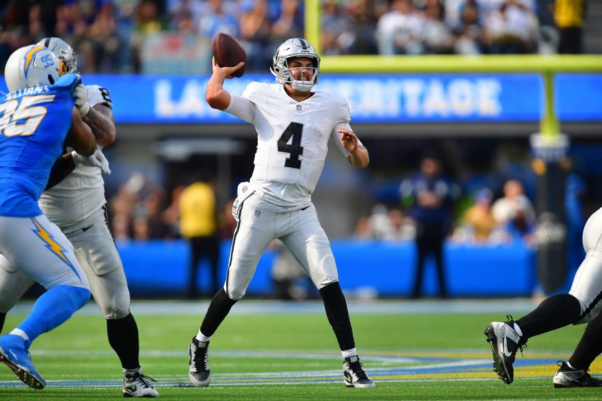 Las Vegas Raiders and Los Angeles Chargers a more in-depth look at last matchups offenses