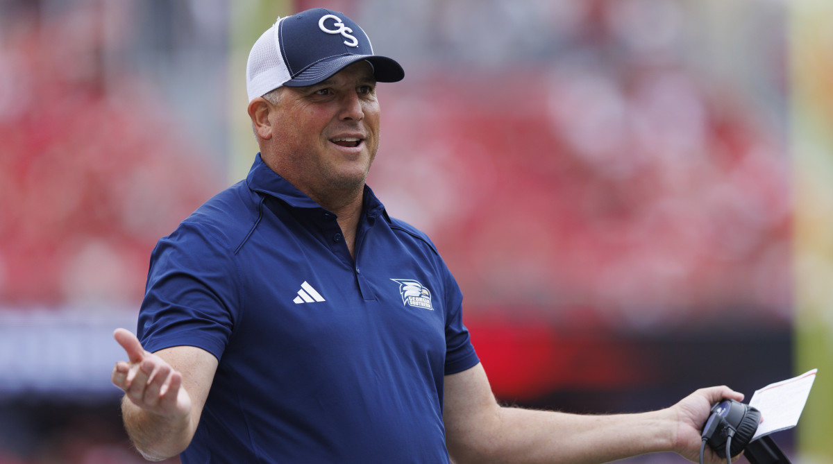 Georgia Southern coach Clay Helton
