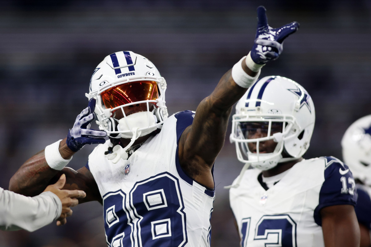 Receiver CeeDee Lamb and the Dallas Cowboys can clinch a playoff spot this weekend. 