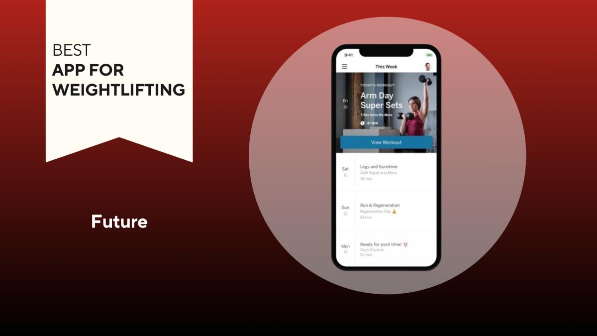 Future, best fitness app for weightlifting