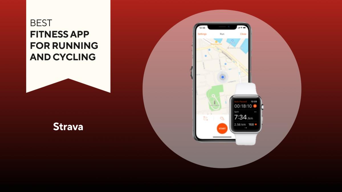 Strava, best fitness app for running and cycling