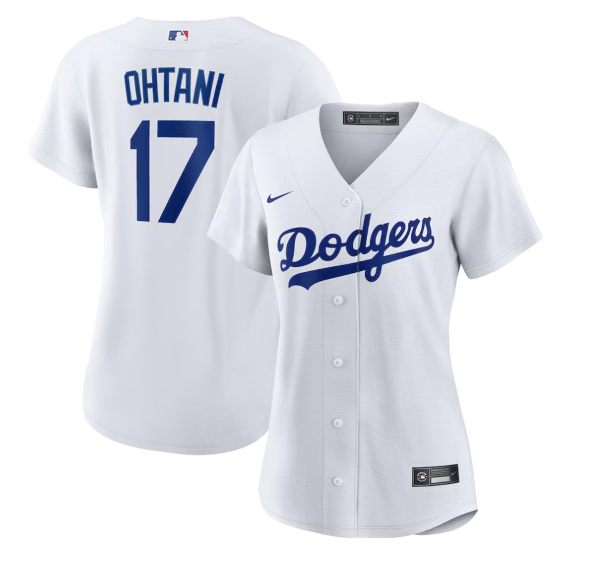 Shohei Ohtani Los Angeles Dodgers Nike Women's Home Replica Player Jersey - White - $134.99