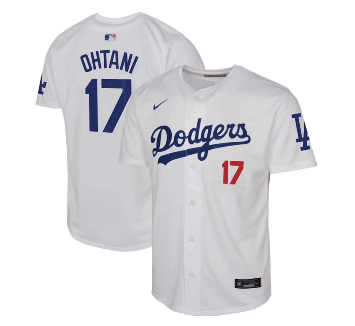 Shohei Ohtani Los Angeles Dodgers Nike Home Limited Player Jersey - White - $174.99