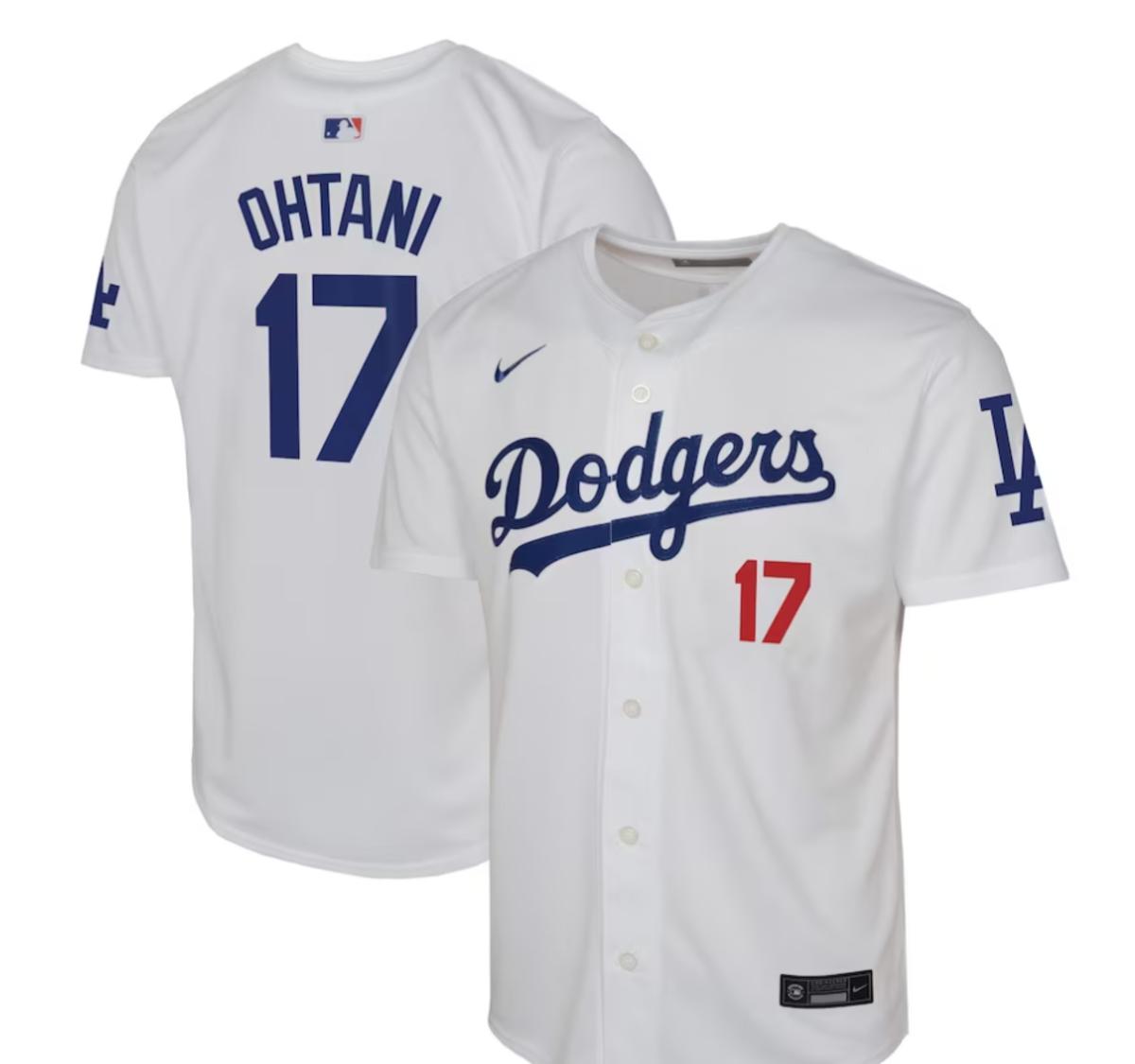 Shohei Ohtani Los Angeles Dodgers Nike Youth Home Limited Player Jersey - White - $124.99