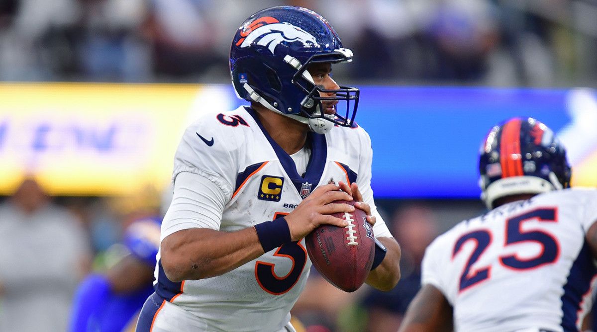 Denver Broncos quarterback Russell Wilson