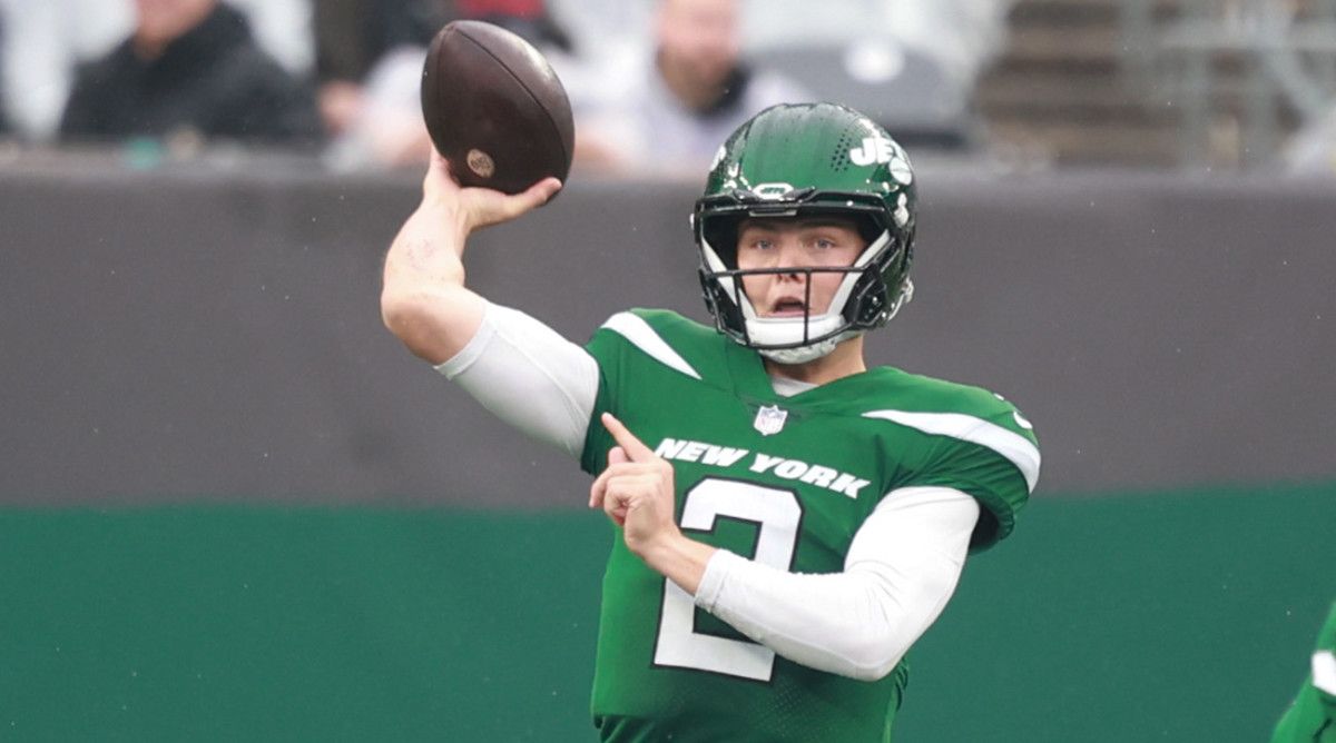 New York Jets quarterback Zach Wilson