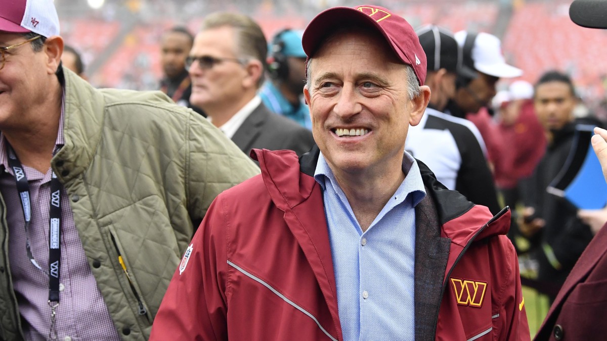 Washington Commanders owner Josh Harris before the game against the Miami Dolphins.