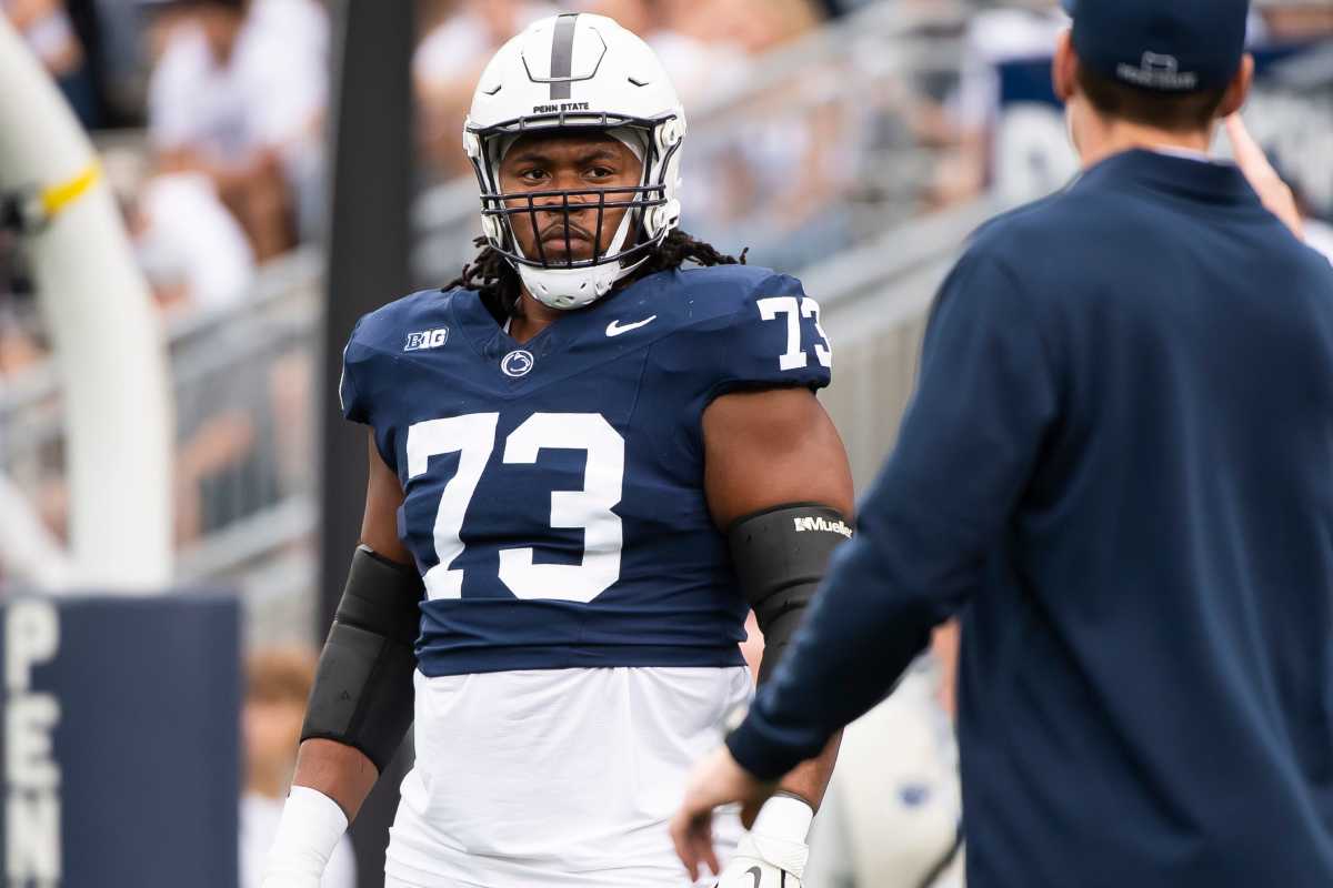 Penn State Football Penn State Offensive Lineman Caedan Wallace