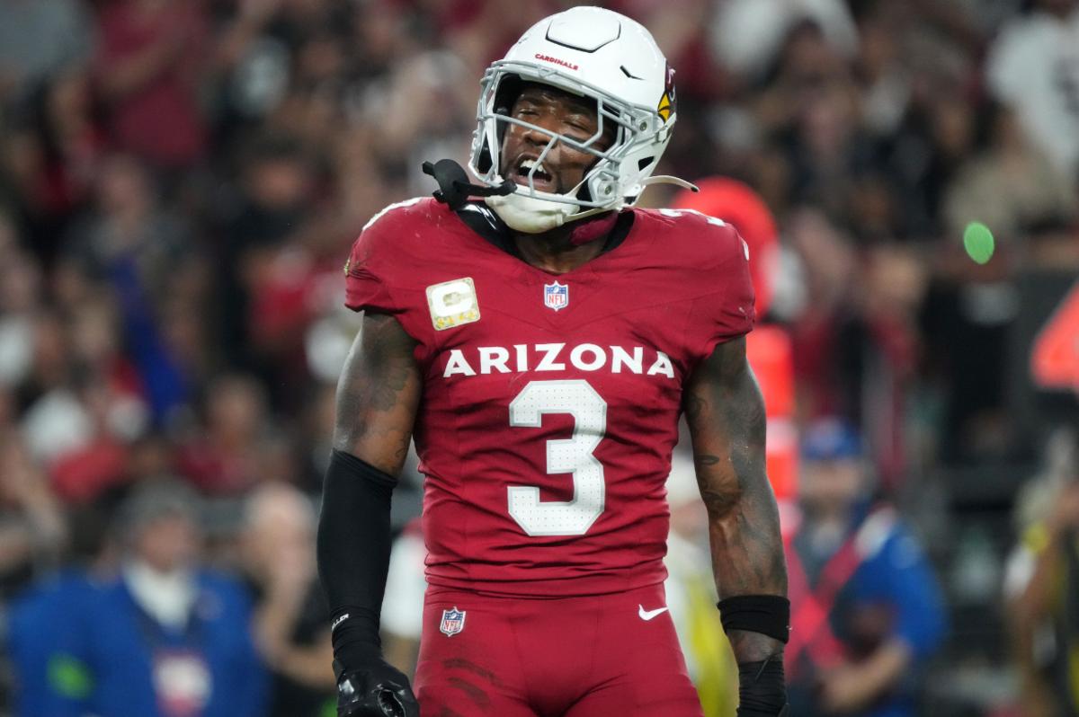 Arizona Cardinals' Budda Baker, Marquise Brown Active vs San Francisco