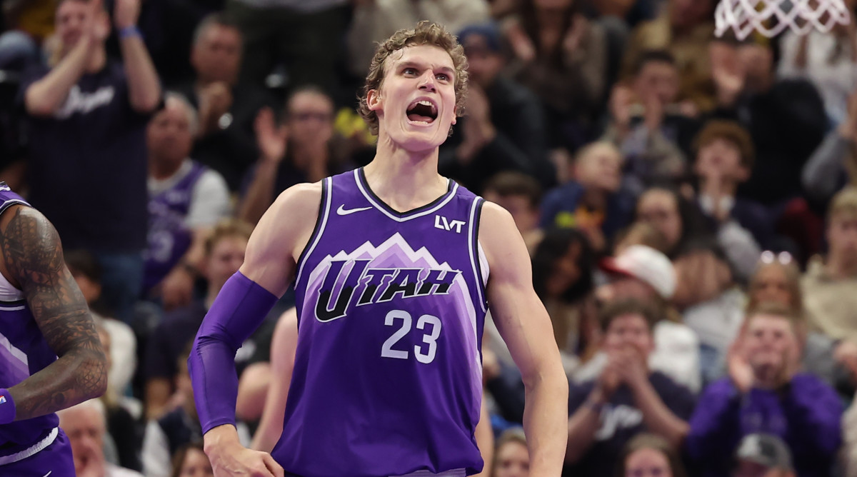 Utah Jazz forward Lauri Markkanen.