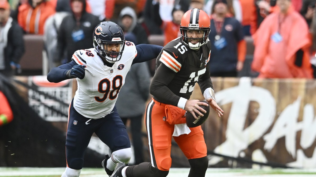 Browns quarterback Joe Flacco