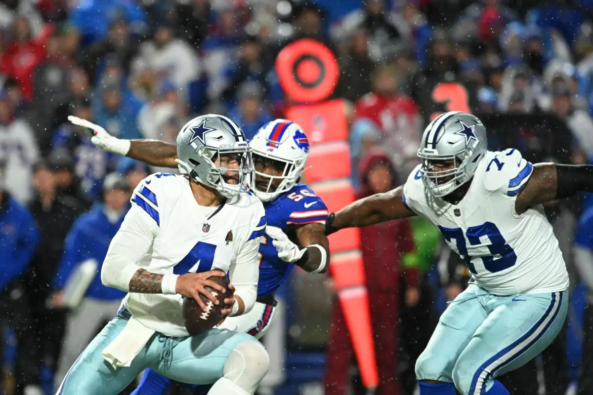 Dak Prescott and the Cowboys offense failed to get anything going against the Bills.