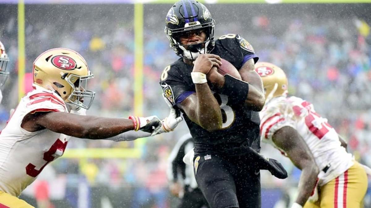 Ravens quarterback Lamar Jacksons says the game against the 49ers will be an entertaining one.