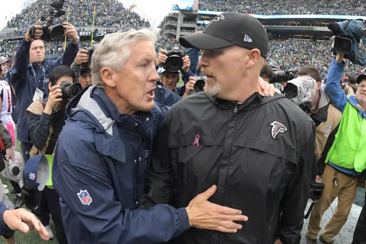 Pete Carroll and Dan Quinn.