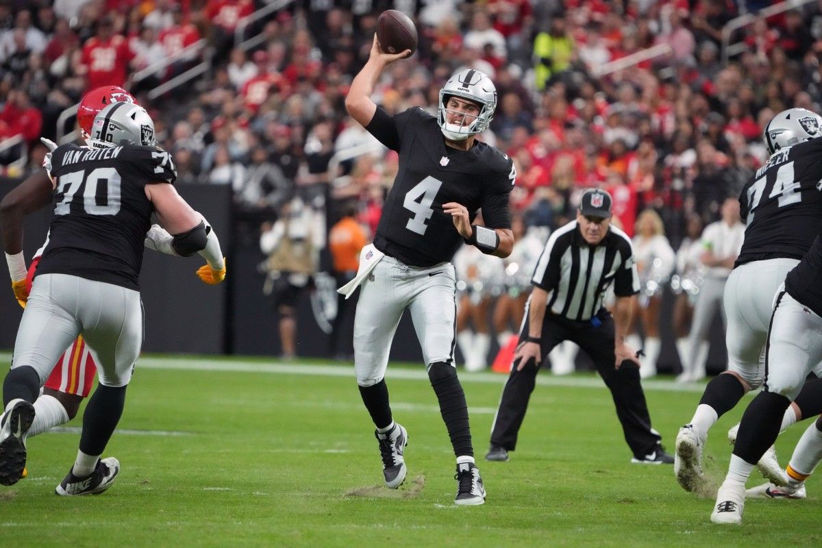 The Las Vegas Raiders will have a quarterback competition heading into next season.