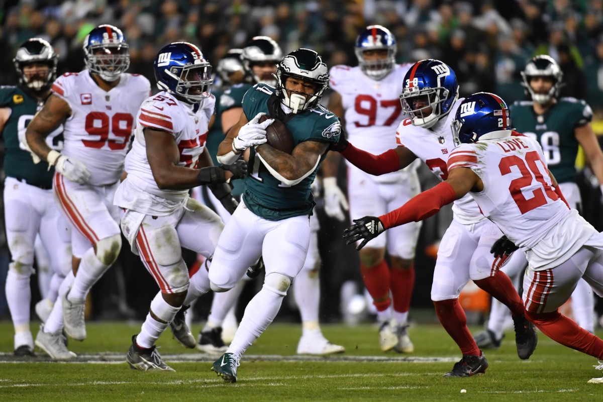 I'll Die On That Hill!' Philadelphia Eagles Behind Enemy Lines on Tommy  DeVito & New York Giants - Sports Illustrated Philadelphia Eagles News,  Analysis and More