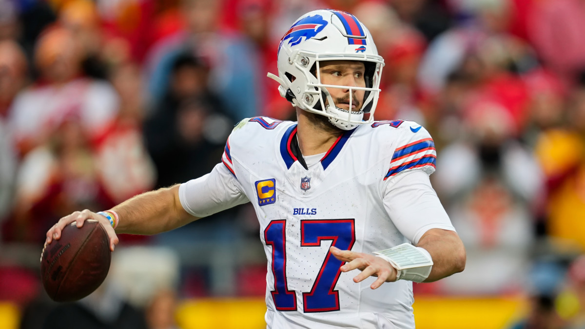 Buffalo Bills quarterback Josh Allen.
