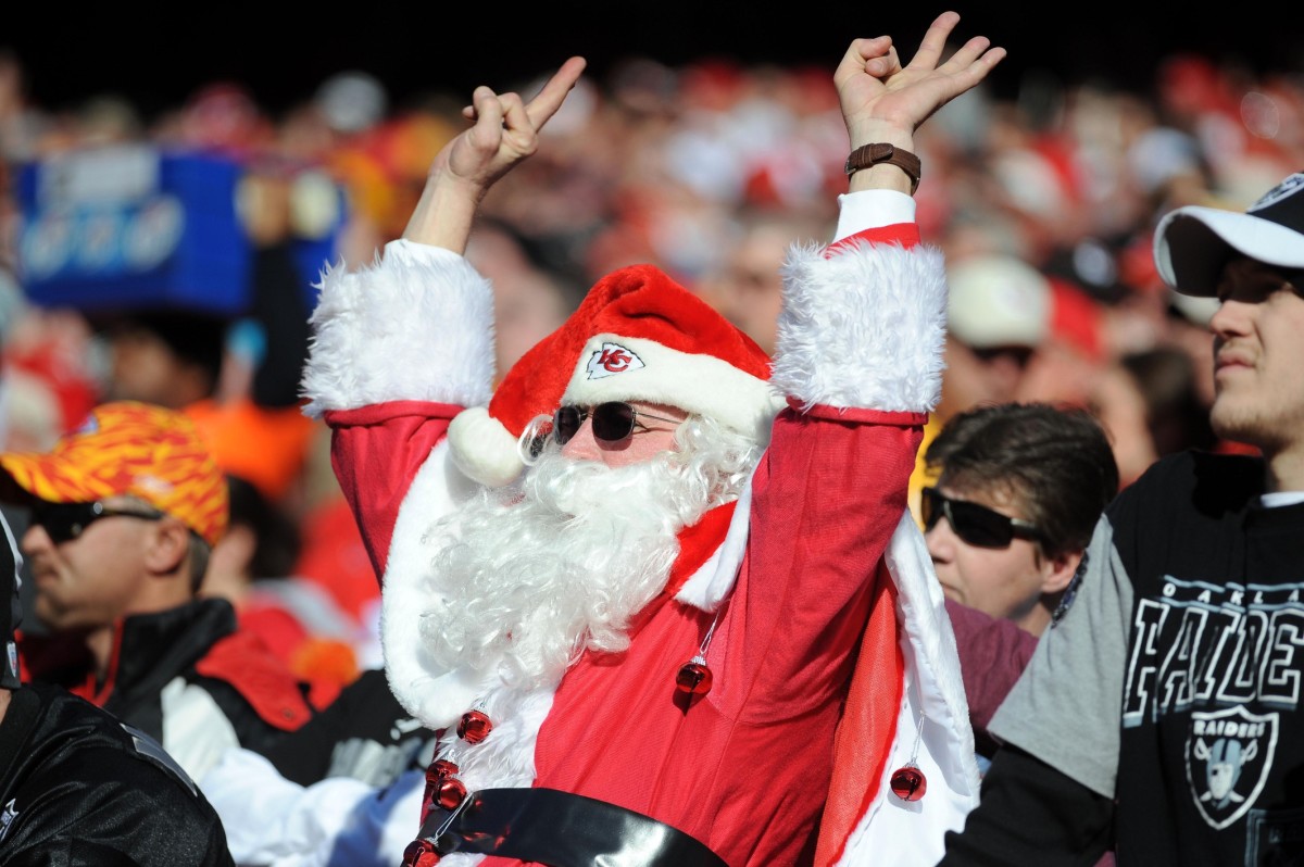 Today's game is so big, that after delivering presents, Santa is rumored to have returned for this showdown.