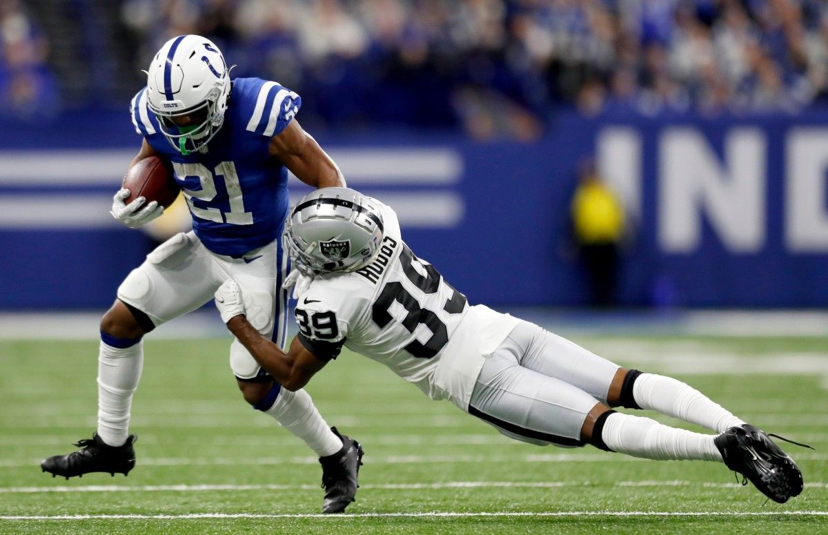Las Vegas Raiders look to extend all-time series against the Indianapolis Colts on Sunday