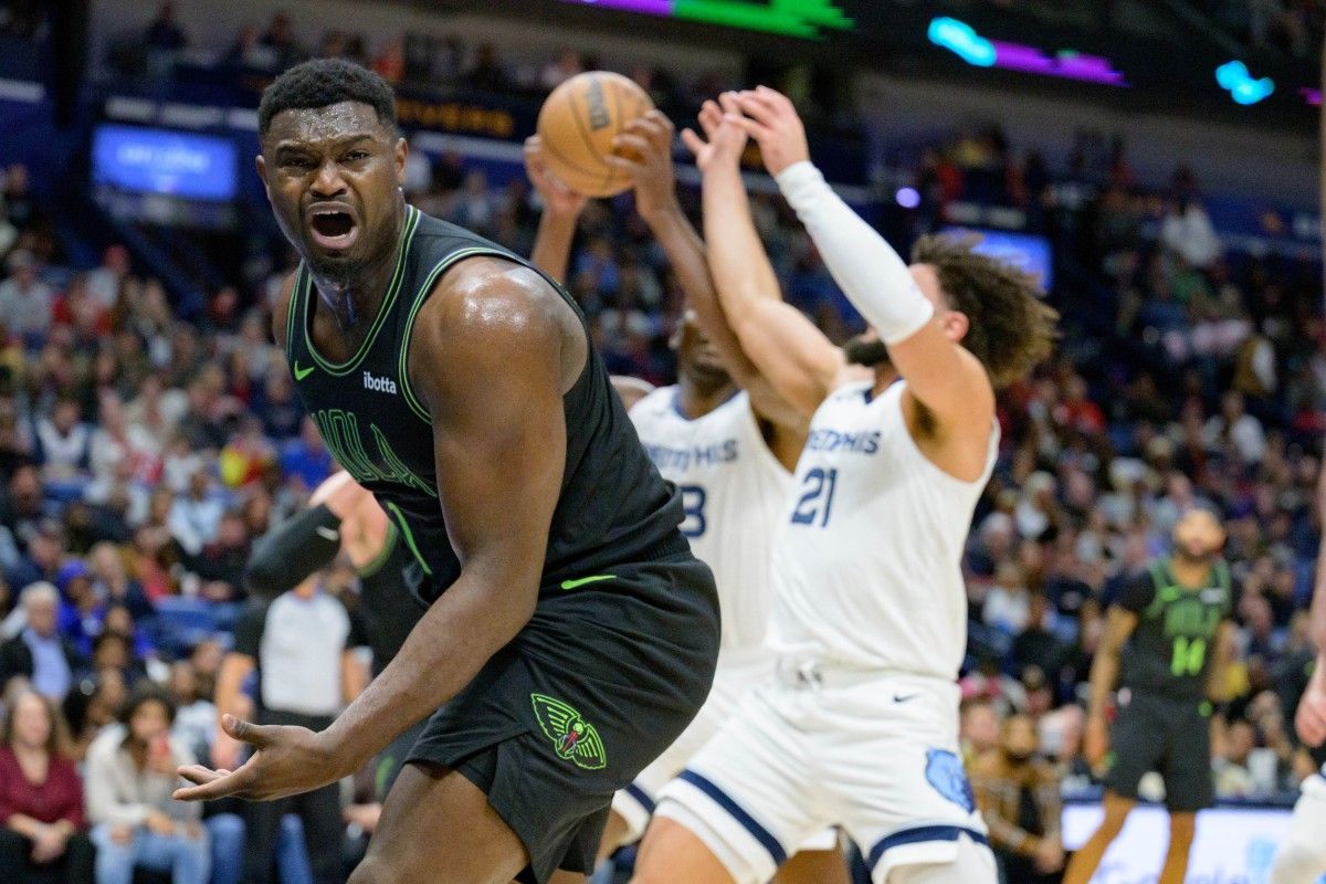 Pelicans forward Zion Williamson