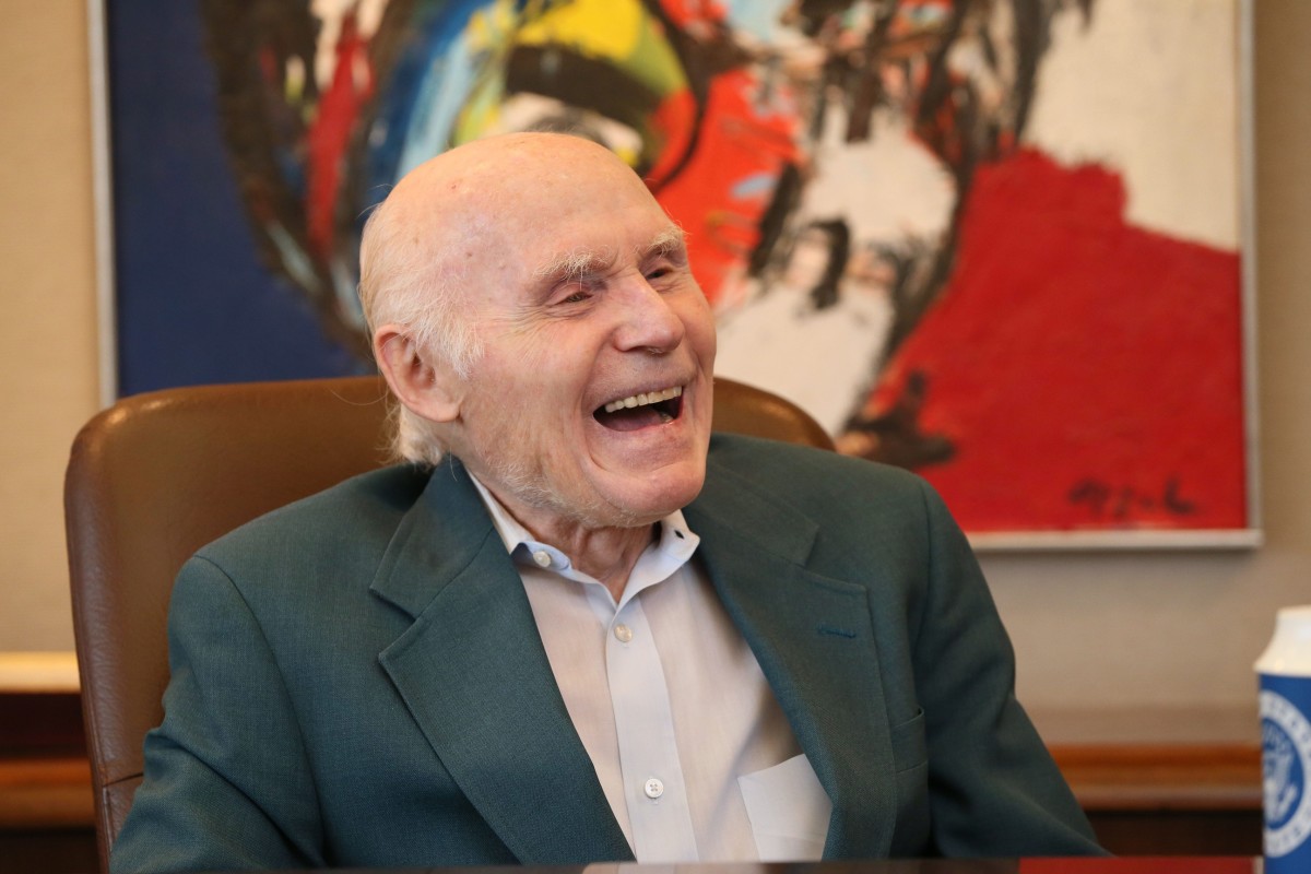 Herb Kohl in his Milwaukee office,