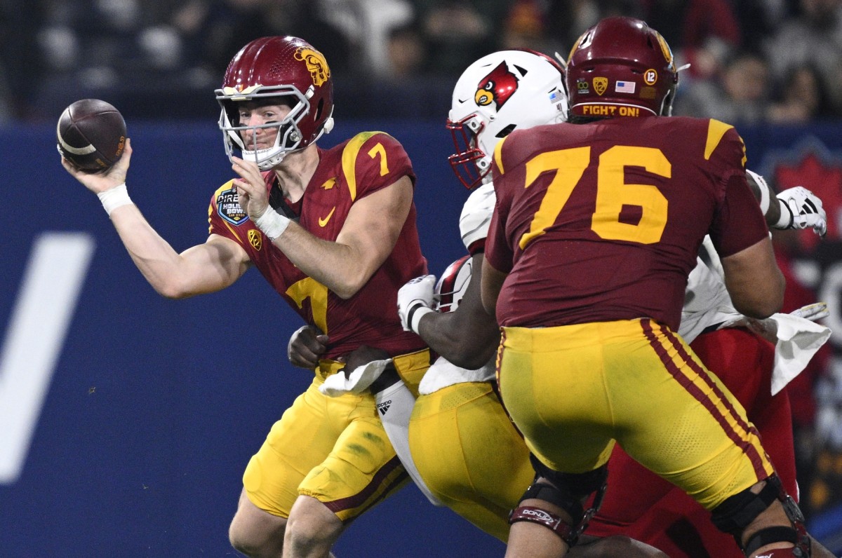 USC Football: Holiday Bowl Offensive MVP Miller Moss Talks 6-TD Night