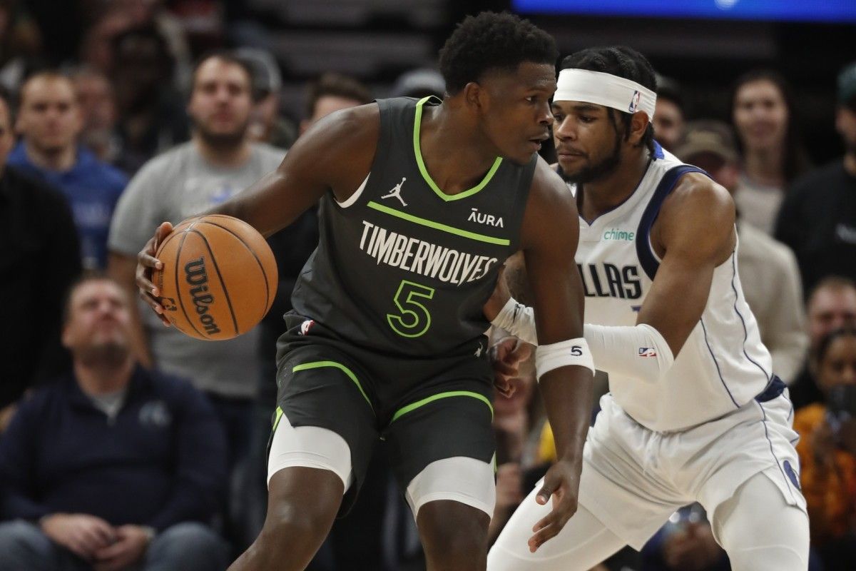 Anthony Edwards, Minnesota Timberwolves, Dallas Mavericks