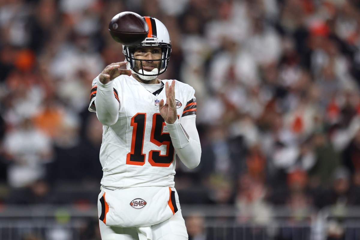 Cleveland Browns quarterback Joe Flacco