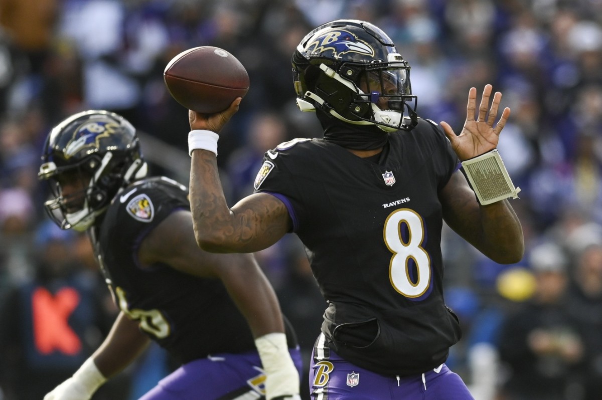 Baltimore Ravens quarterback Lamar Jackson dominated the Miami Dolphins, clinching home field advantage throughout the AFC playoffs, as well as probably MVP of the NFL.