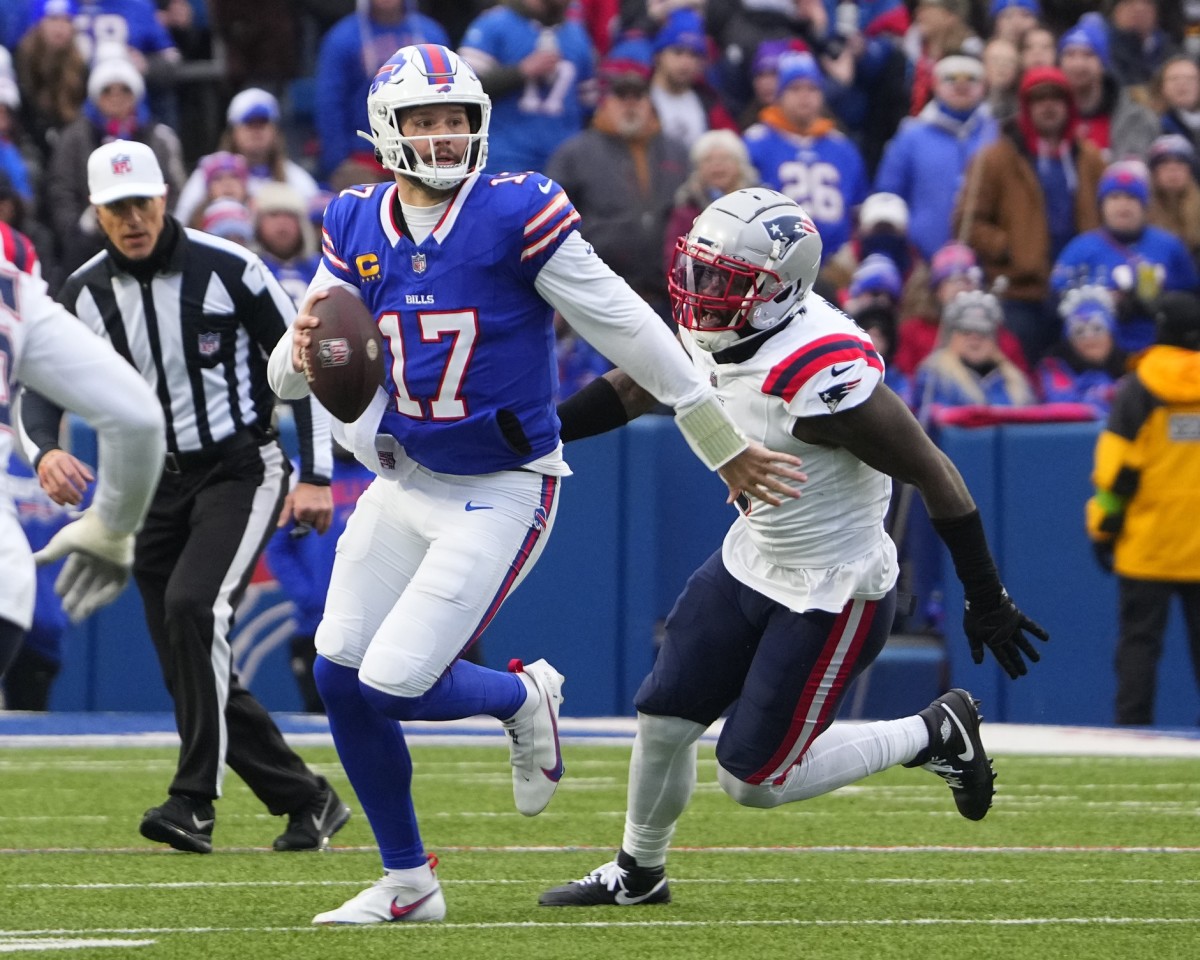 The Bills and quarterback Josh Allen need to beat the Dolphins in Week 18 to clinch their fourth consecutive AFC East title.