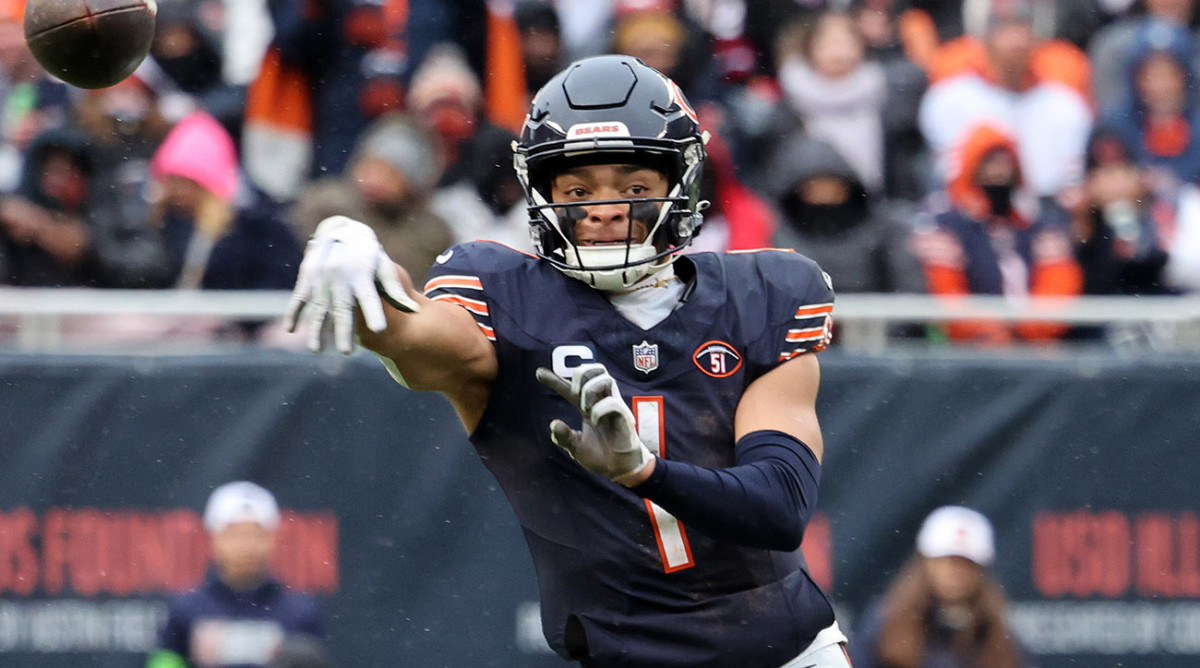 Chicagoi Bears quarterback Justin Fields