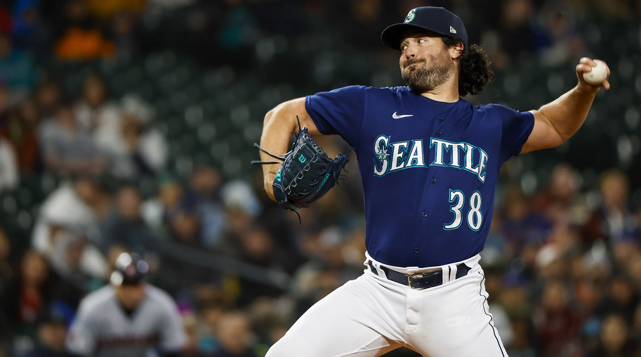 Robbie Ray delivers a pitch against the Guardians.