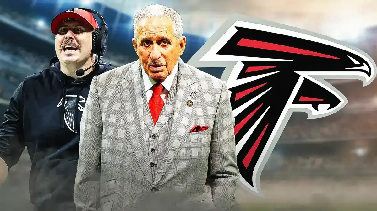 Atlanta Falcons owner Arthur Blank has moved from coach Arthur Smith.
