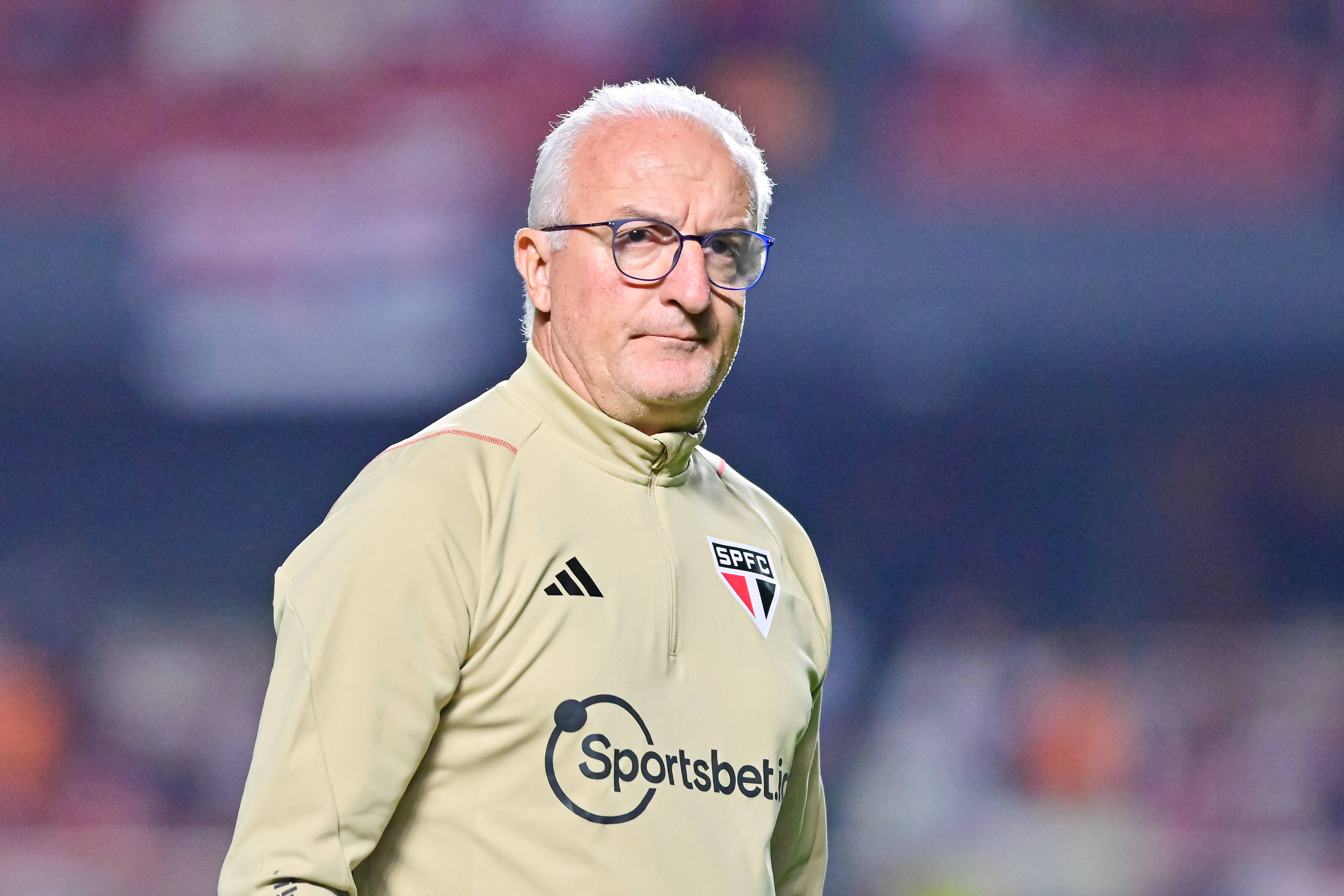 Sao Paulo manager Dorival Junior pictured during a game against Tigre in June 2023