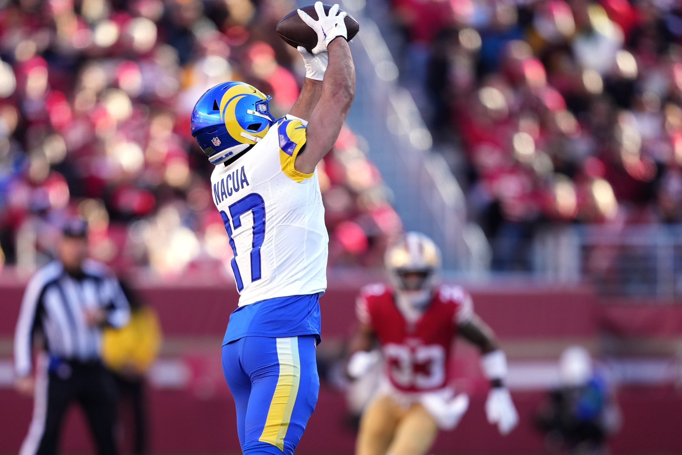 Rams receiver Puka Nacua