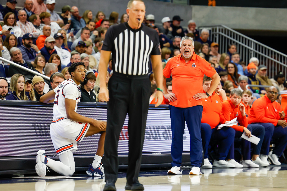 Bruce Pearl and Chaney Johnson | Eric Starling/Auburn Daily