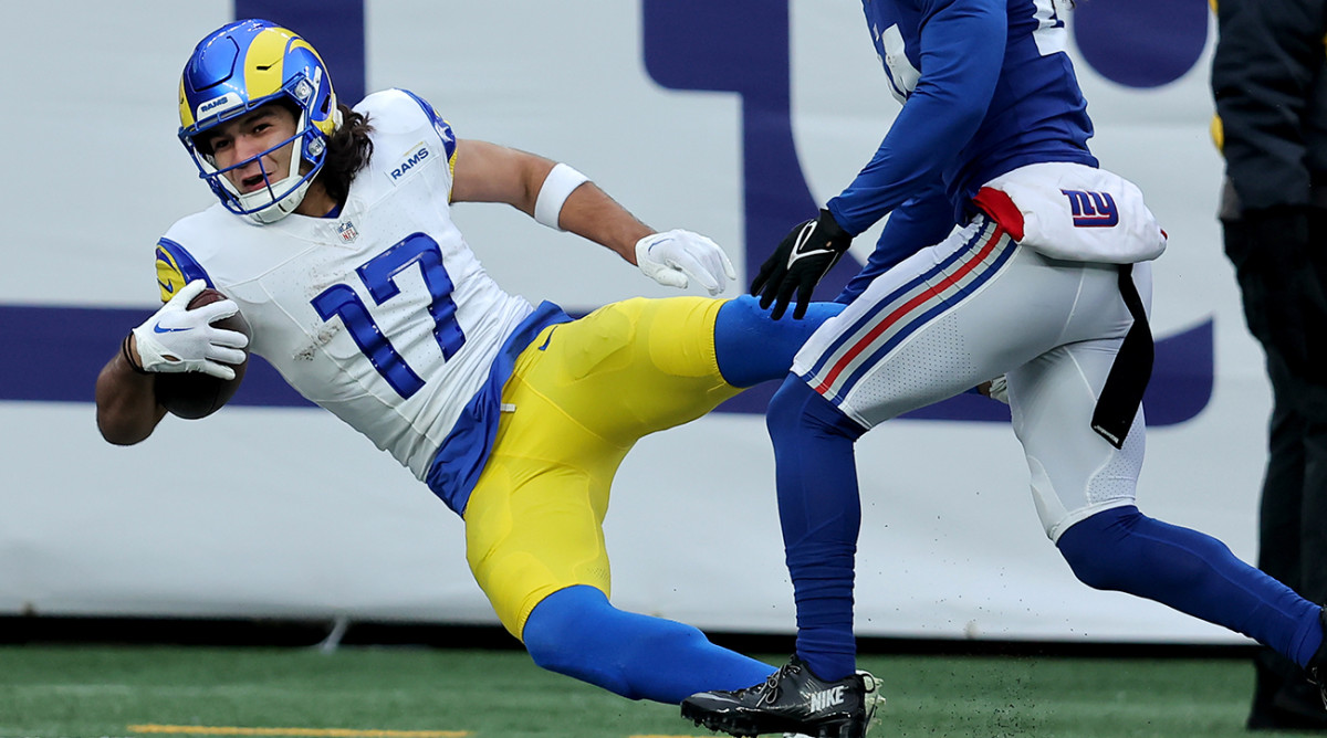 Los Angles Rams receiver Puka Nacua