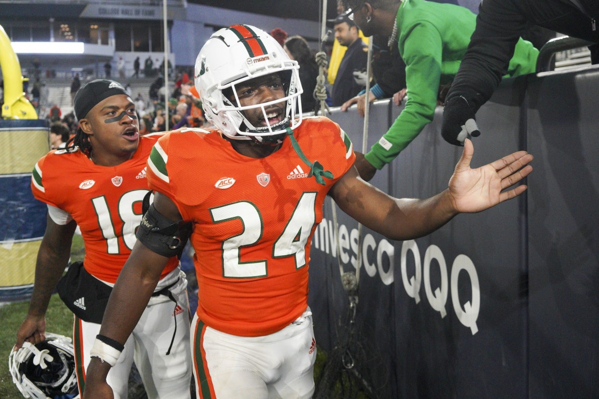 Miami Hurricanes safety Kamren Kinchens could be a fit for the Las Vegas Raiders.